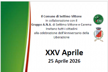 Commemorazione 25 aprile a S. Carlo