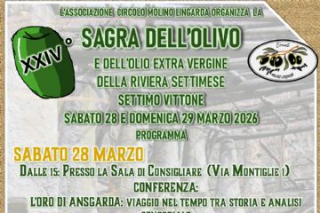 Sagra dell'olivo - Sabato 28 e domenica 29 marzo